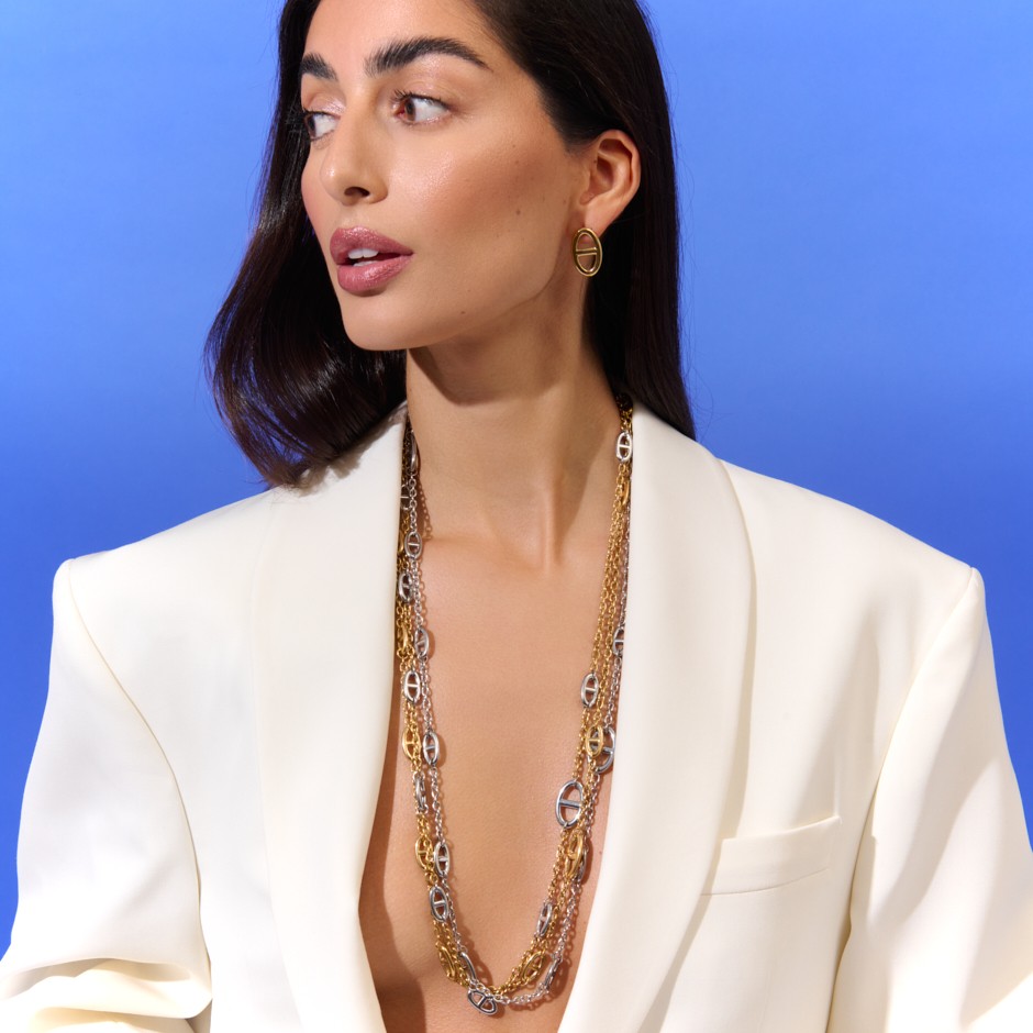 Collar Greece plateado