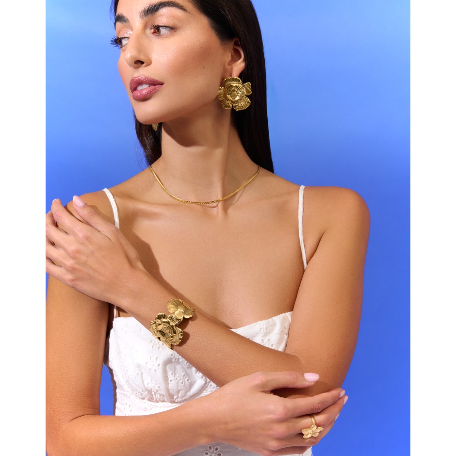 Brazalete ios flor maxi