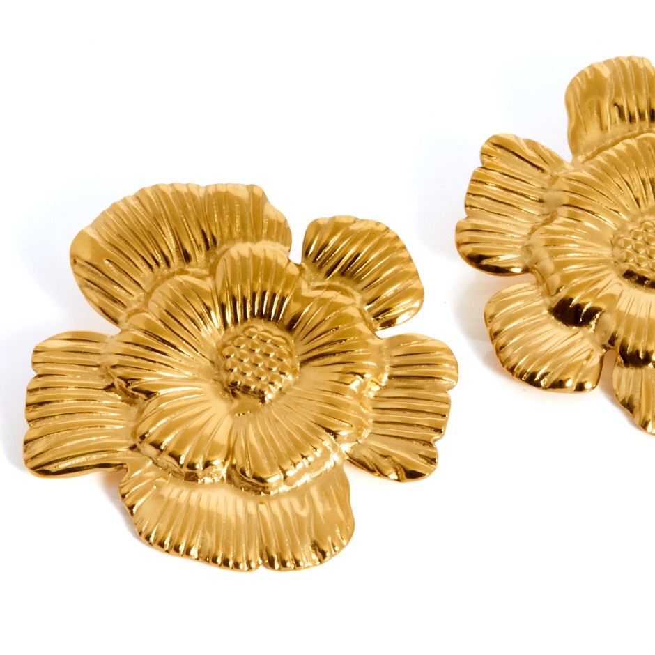 Pendiente ios flor maxi