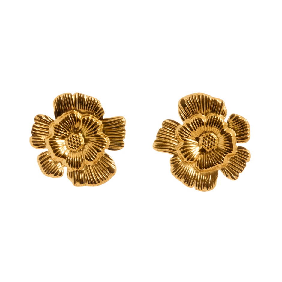 Pendiente ios flor maxi