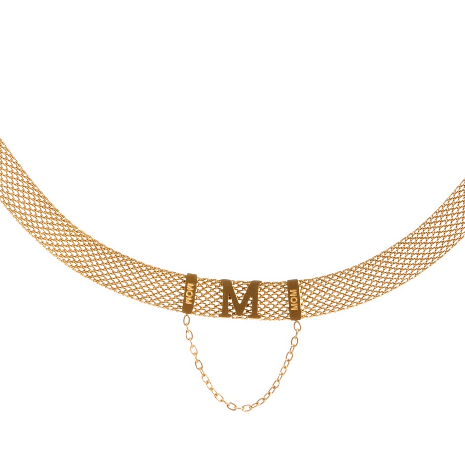 Collar MUM dorado