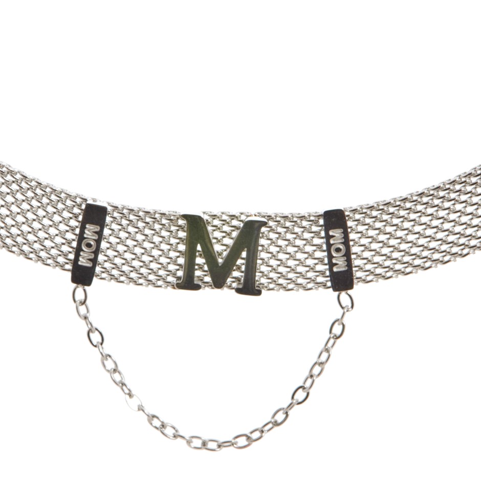 Collar MUM plateado