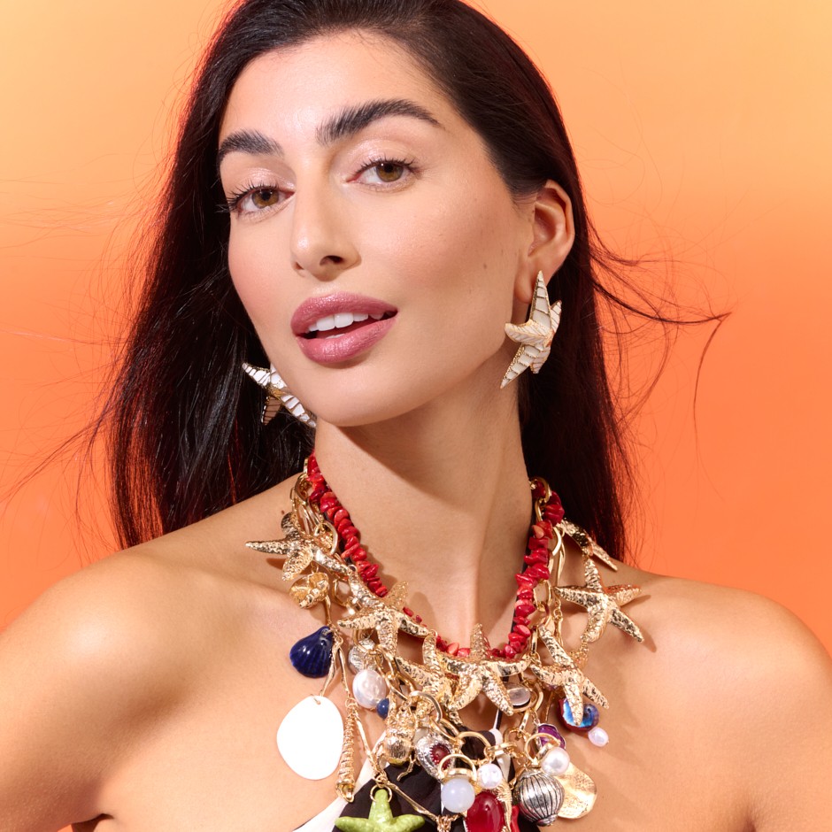 Collar cadena y multi charm mare