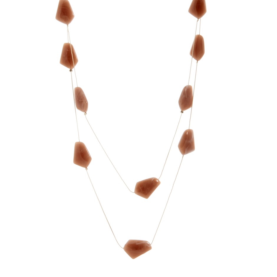 Collar caramelo marrón