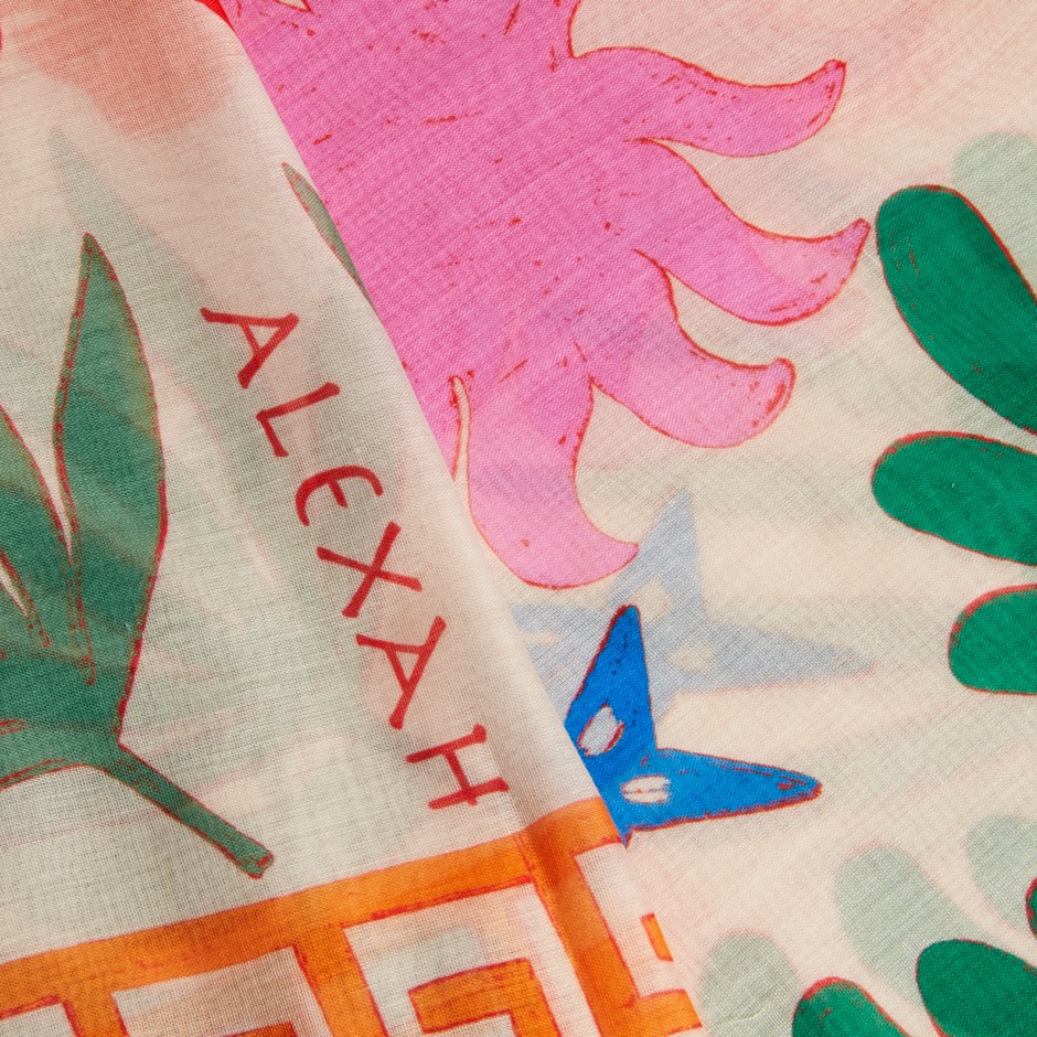 Pañuelo griegos naranjas