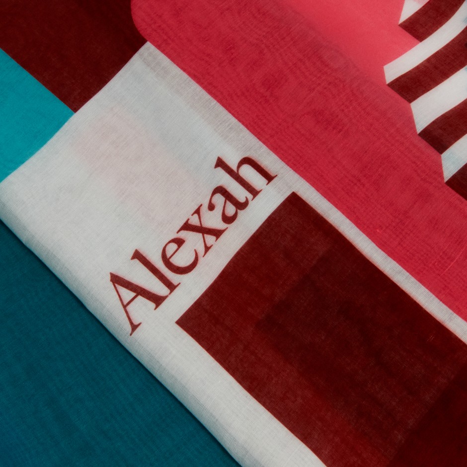 Pañuelo islas malva