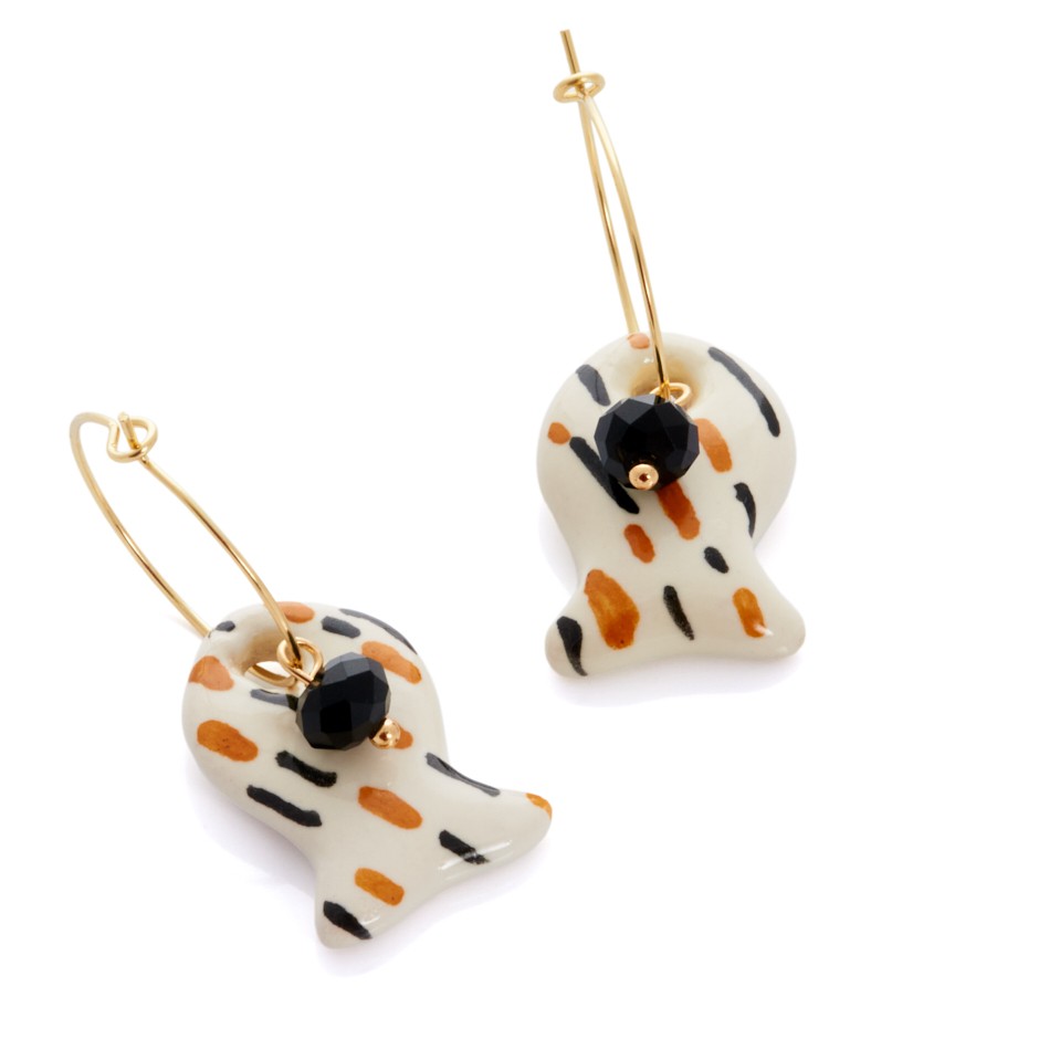 Pendiente Roda mostaza