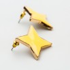 Pendiente yellow star