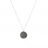 Colgante piscis plateado
