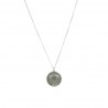 Colgante aries plateado