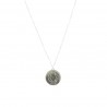 Colgante virgo plateado