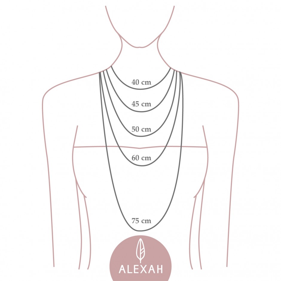 Collar arandela marrón