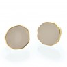 Pendiente fiona beige