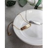 Pulsera friends forever dorado