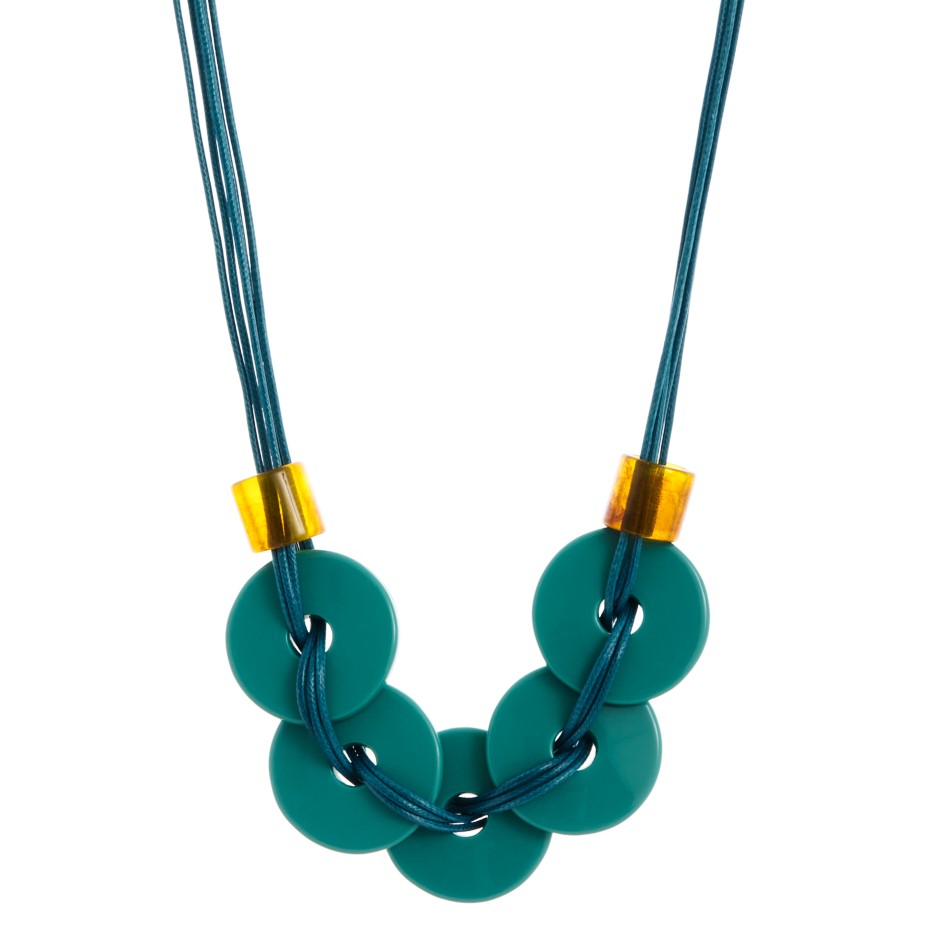 Collar congo azulado