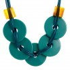Collar congo azulado