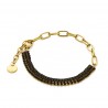 Pulsera shiny negro