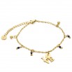 Pulsera love dorada