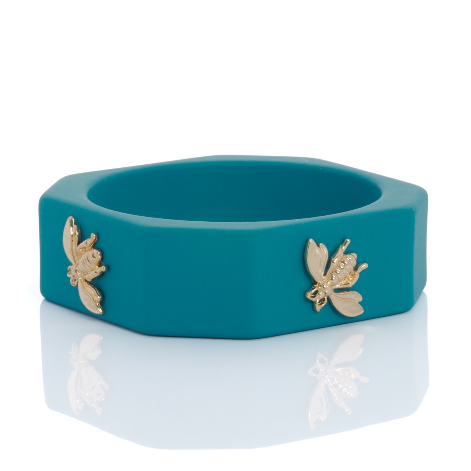 Brazalete abeja azul