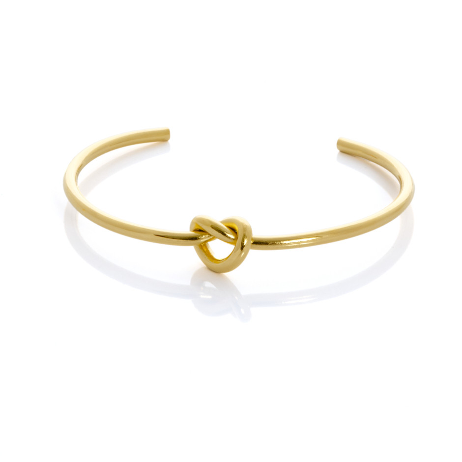 Brazalete nudo dorado