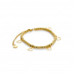 Pulsera tribeca corazon dorada