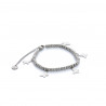 Pulsera tribeca mariposas plateada