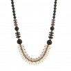 Collar libélula negro