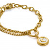 Pulsera sky blanco cadena