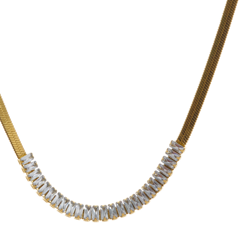 Cadena light baguette blanco