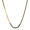 Cadena light baguette negro