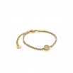 Set light white colgante, pulsera y pendiente.