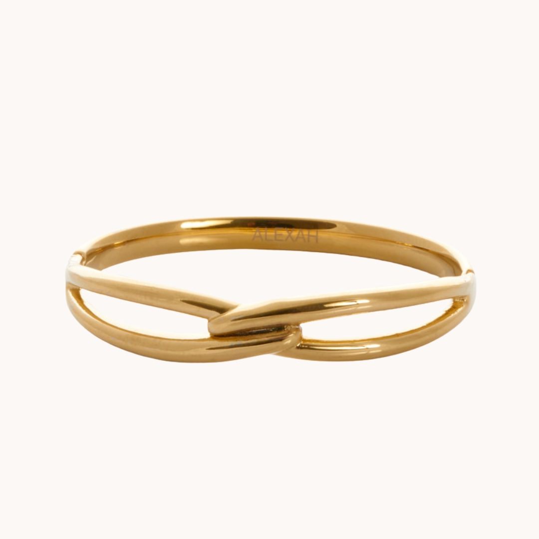 BRAZALETE UNION DORADO