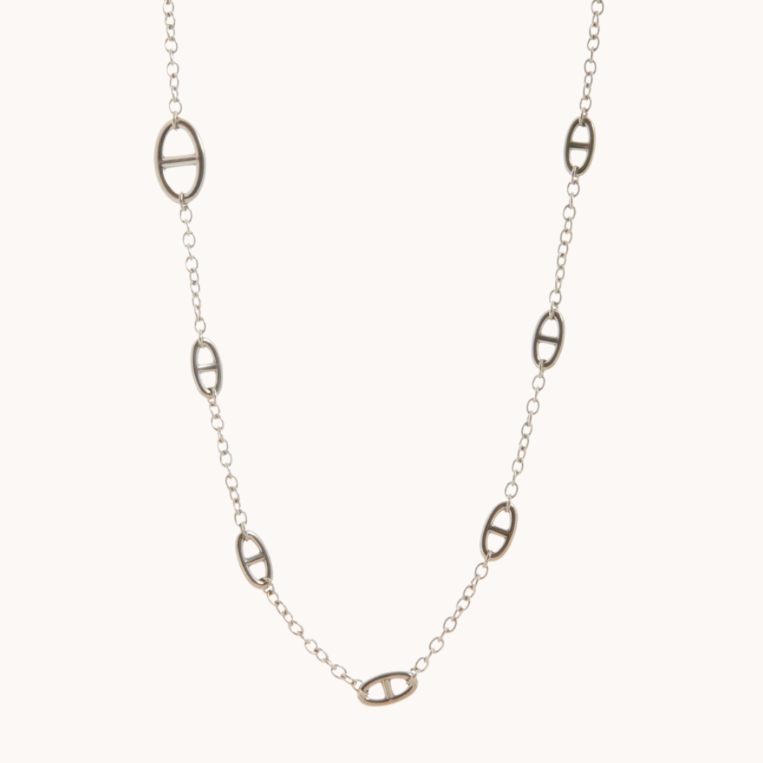 COLLAR GREECE PLATEADO